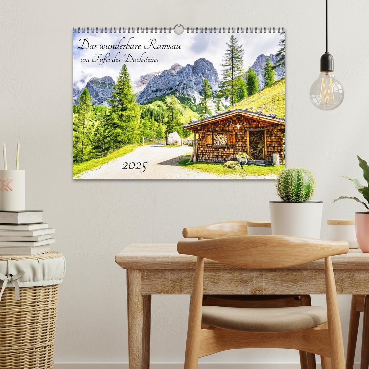 Bild: 9783435044177 | Das wunderbare Ramsau am Fuße des Dachsteins (Wandkalender 2025 DIN...