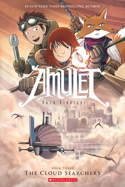 Cover: 9780545208857 | The Cloud Searchers: A Graphic Novel (Amulet #3) | Volume 3 | Kibuishi