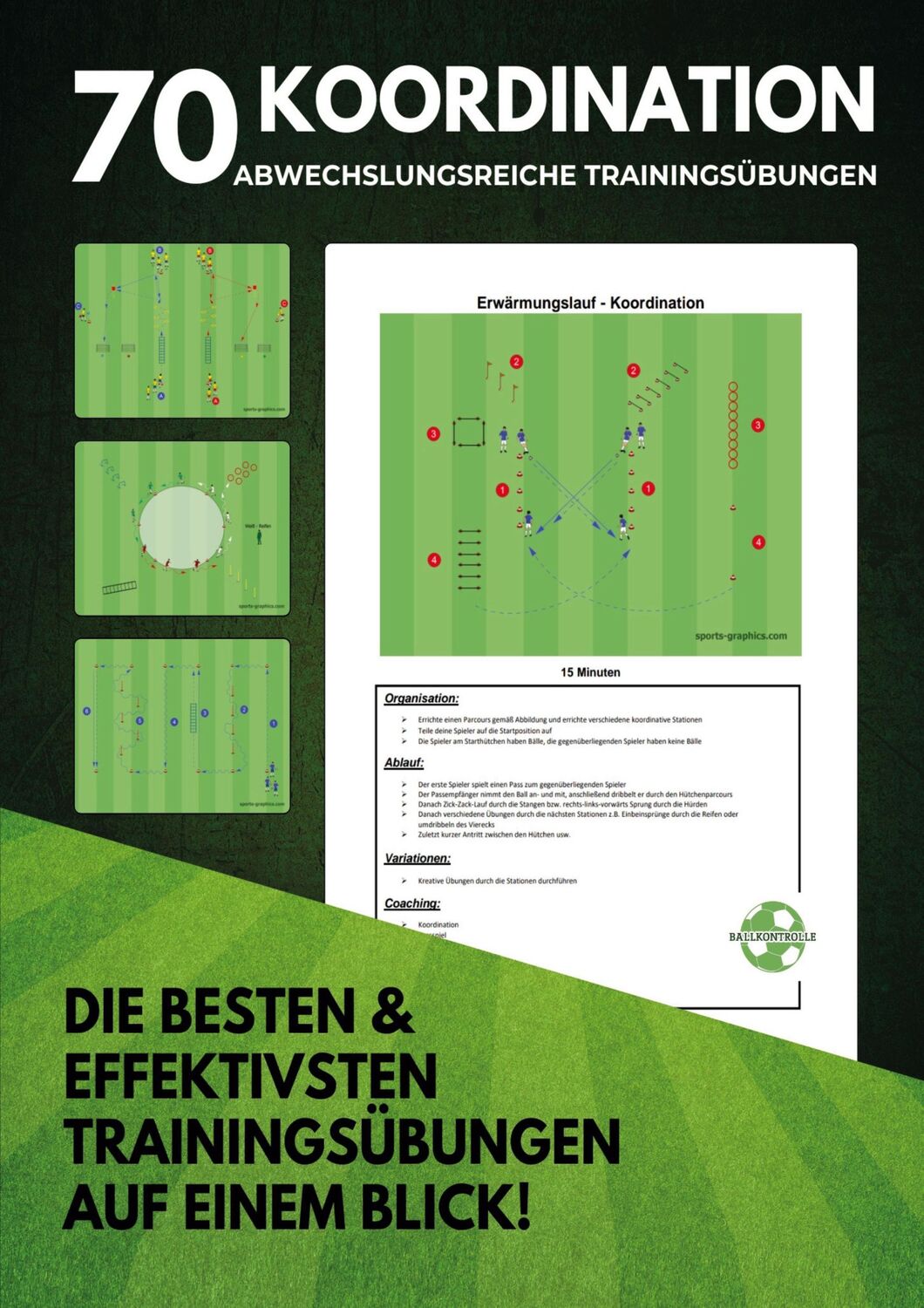 Cover: 9783989354296 | 70 abwechslungsreiche Koordinationsübungen für dein perfektes...