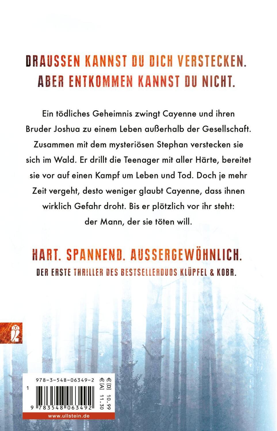 Rückseite: 9783548063492 | Draussen | Thriller | Volker Klüpfel (u. a.) | Taschenbuch | 384 S.