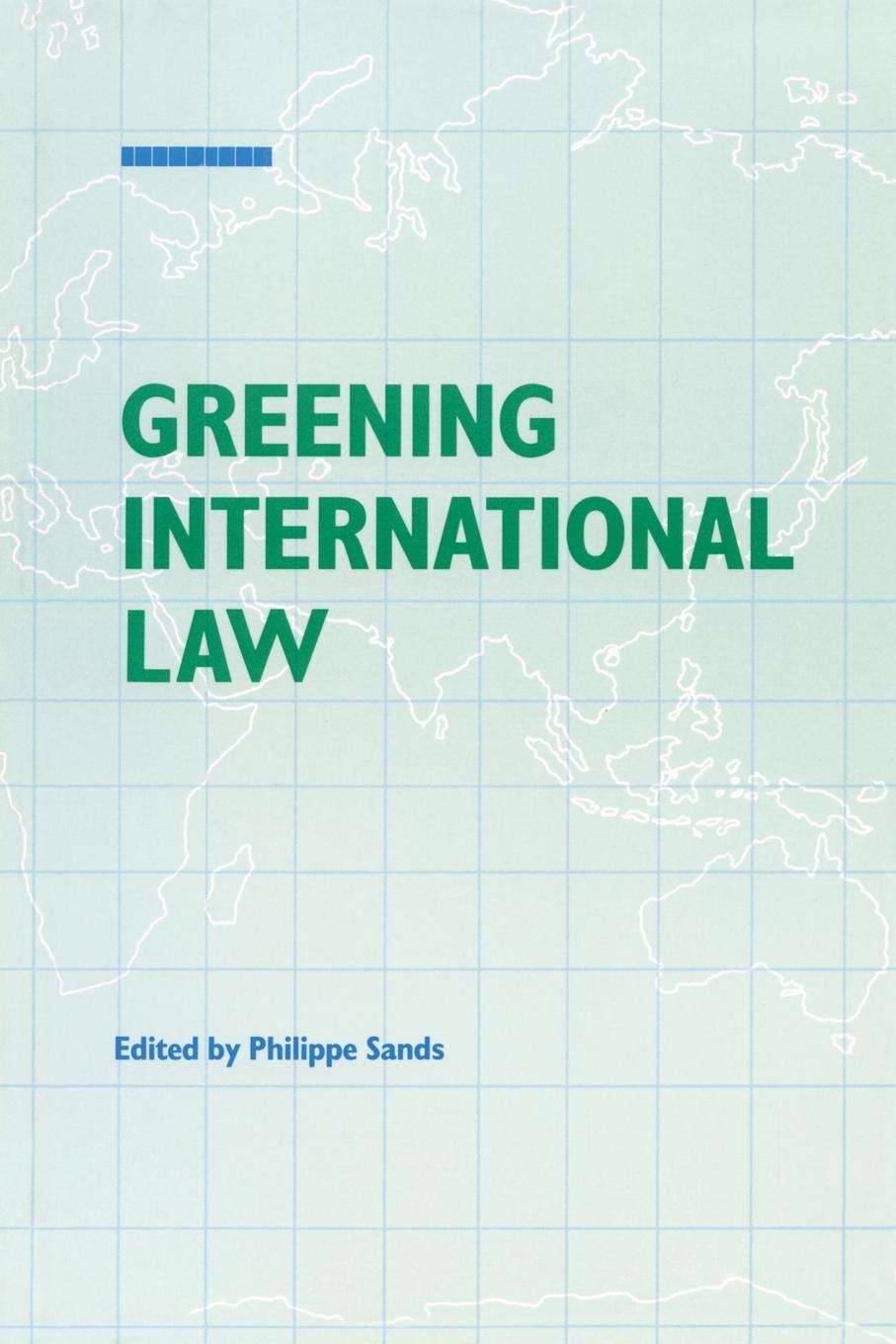 Cover: 9781853831515 | Greening International Law | Philippe Sands | Taschenbuch | Paperback