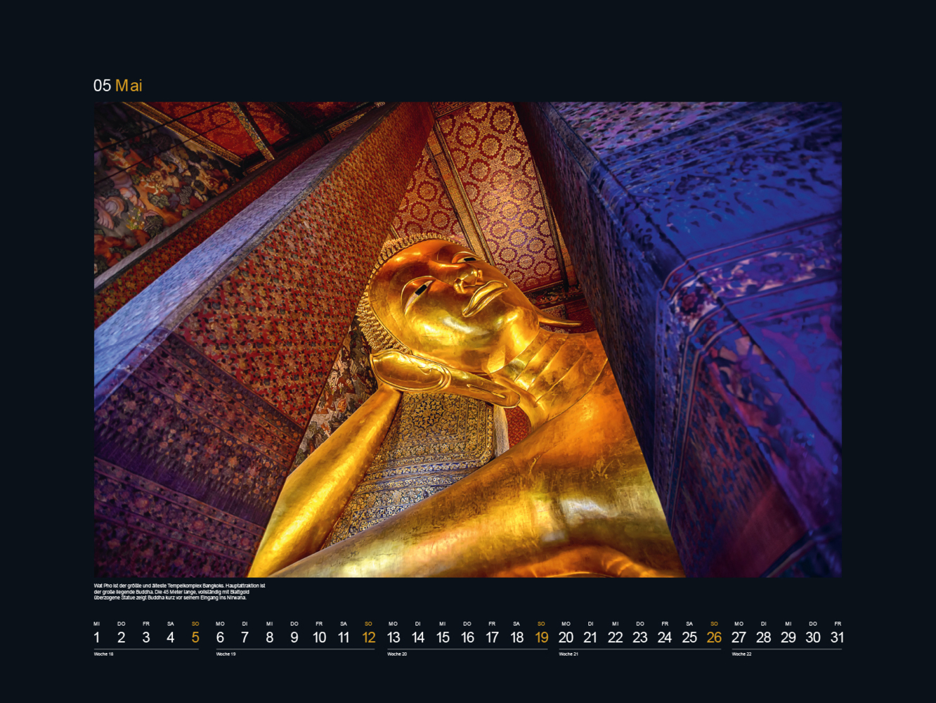 Bild: 9783965912731 | Gold - KUNTH Wandkalender 2024 | Kalender | 14 S. | Deutsch | 2024