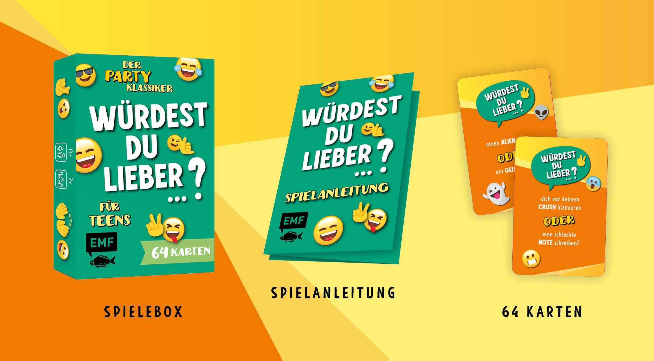 Bild: 4260478342743 | Kartenspiel: Würdest du lieber ...? Für Teens | Spiel | 64 S. | 2024