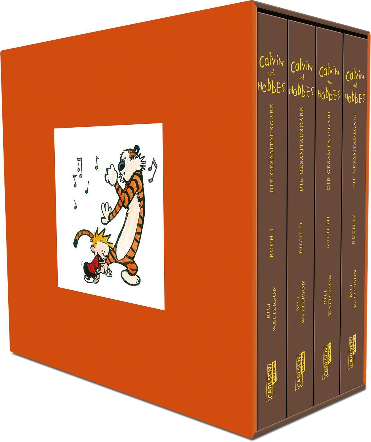 Cover: 9783551789075 | Calvin und Hobbes: Calvin und Hobbes Gesamtausgabe - Paperback | Box