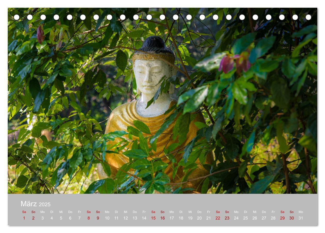 Bild: 9783383983252 | BUDDHA - Ein sanftes Lächeln (Tischkalender 2025 DIN A5 quer),...