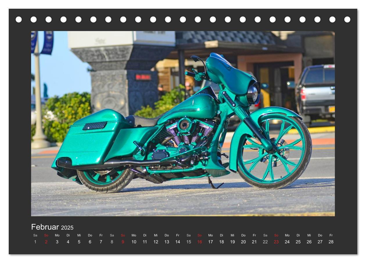 Bild: 9783435787753 | BEST OF HARLEY-DAVIDSON BAGGER-STYLE (Tischkalender 2025 DIN A5...