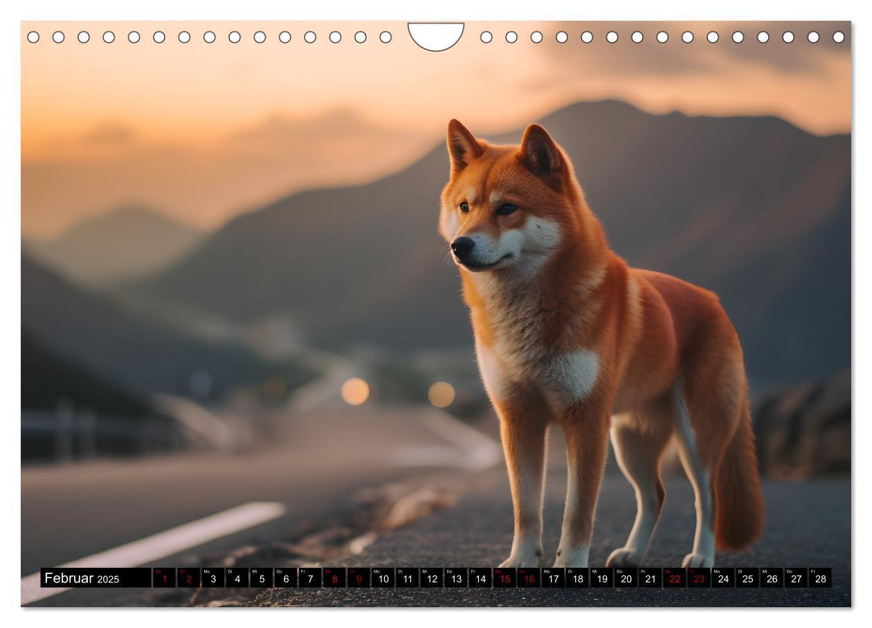 Bild: 9783383843754 | Shiba Inu - Stolz und Anmut (Wandkalender 2025 DIN A4 quer),...