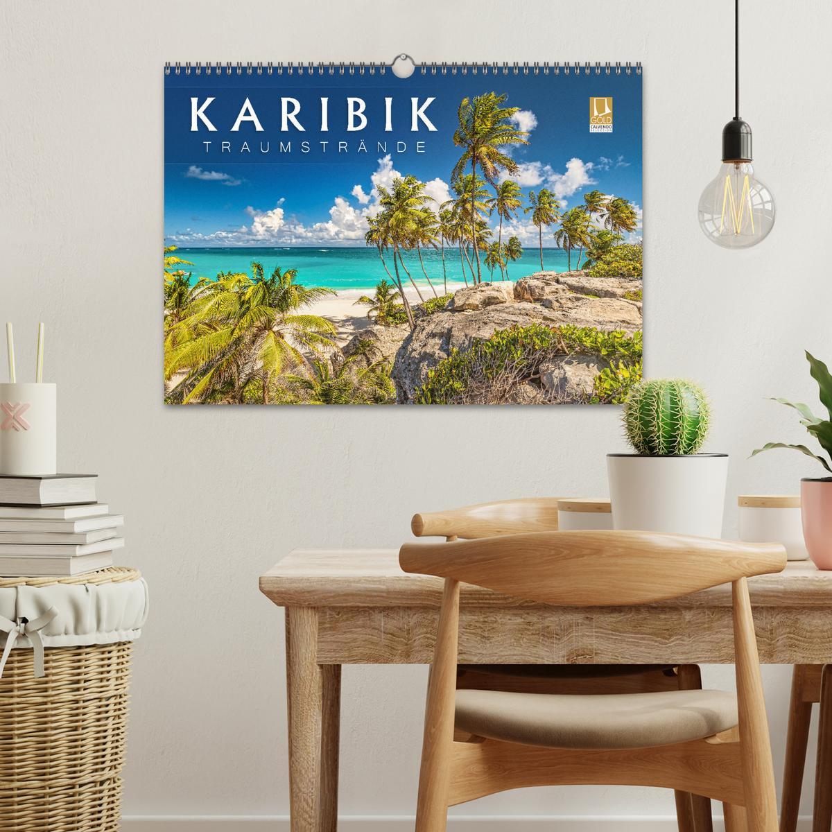 Bild: 9783435096879 | Karibik - Traumstrände (Wandkalender 2025 DIN A3 quer), CALVENDO...