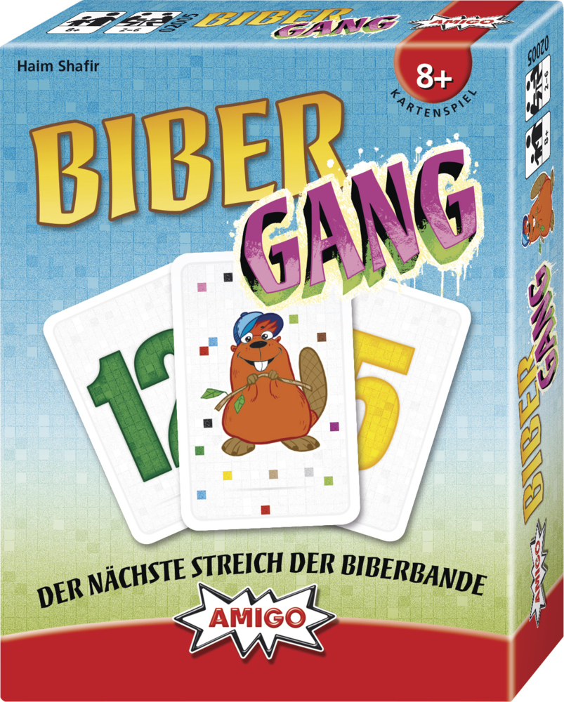 Cover: 4007396020052 | Biber-Gang (Spielkarten) | Haim Shafir | Spiel | 2020 | Amigo