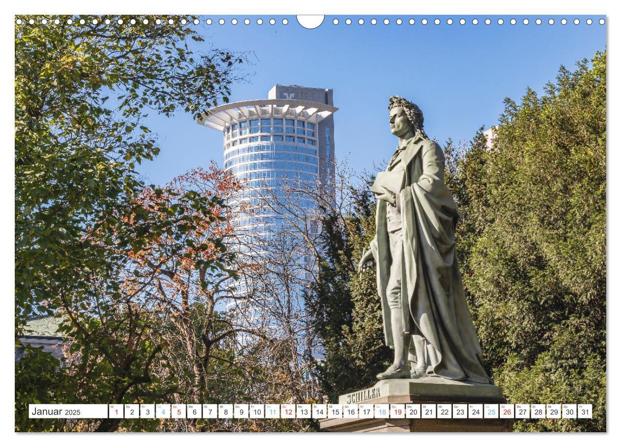 Bild: 9783383993909 | Frankfurt - Wolkenkratzer und Tradition (Wandkalender 2025 DIN A3...