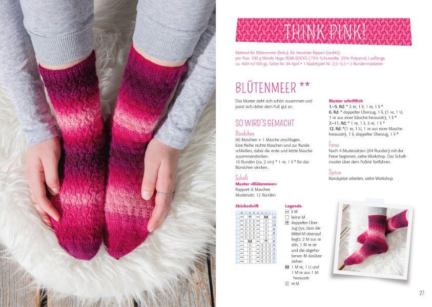 Bild: 9783841066022 | Woolly Hugs Socken stricken mit Super-Ferse | 24 Gute-Laune-Modelle