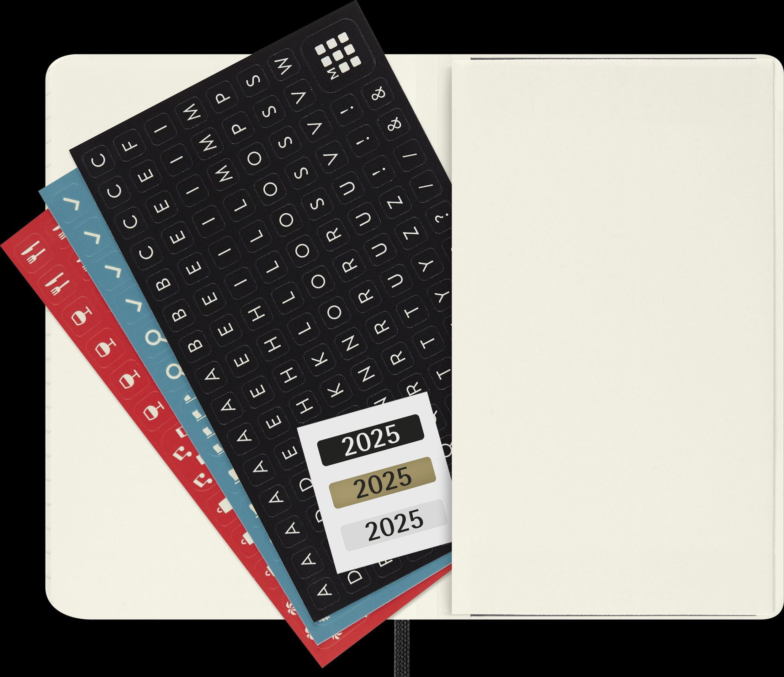 Bild: 8056999270384 | Moleskine 12 Monate Wochen Notizkalender 2025, Pocket/A6, 1 Wo = 1...