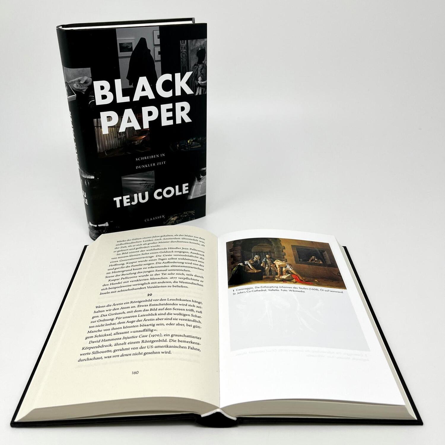 Bild: 9783546100649 | Black Paper | Teju Cole | Buch | 320 S. | Deutsch | 2023 | Claassen