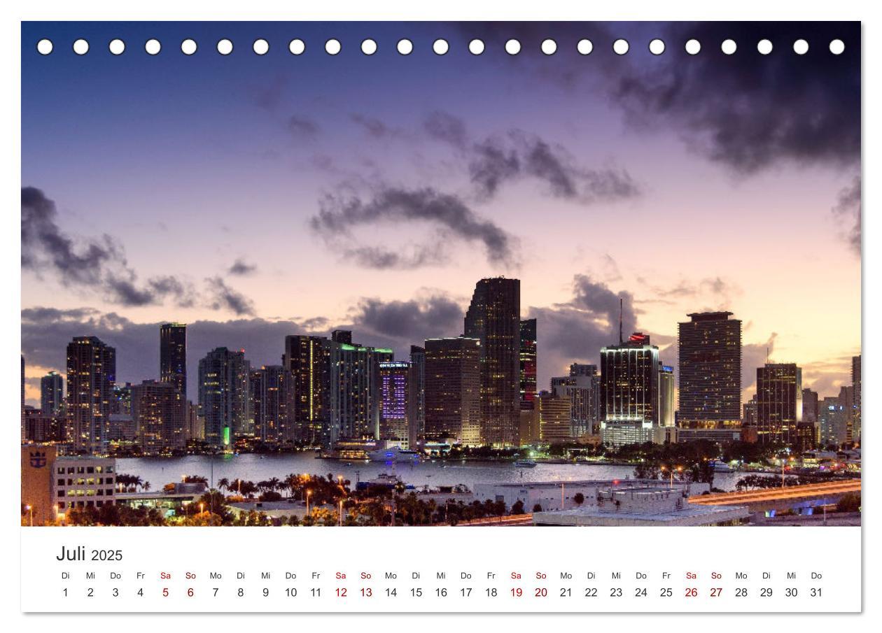 Bild: 9783435006410 | Miami - Gateway to the Americas (Tischkalender 2025 DIN A5 quer),...