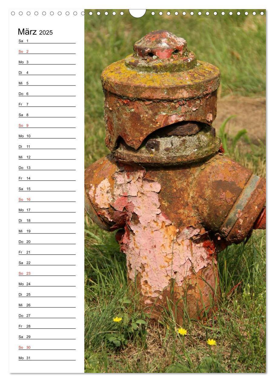 Bild: 9783457019986 | Nostalgie Hydranten (Wandkalender 2025 DIN A3 hoch), CALVENDO...