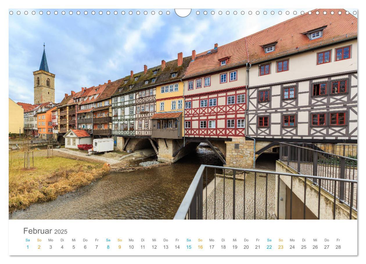 Bild: 9783435321179 | Erfurt - Stadt der Türme (Wandkalender 2025 DIN A3 quer), CALVENDO...