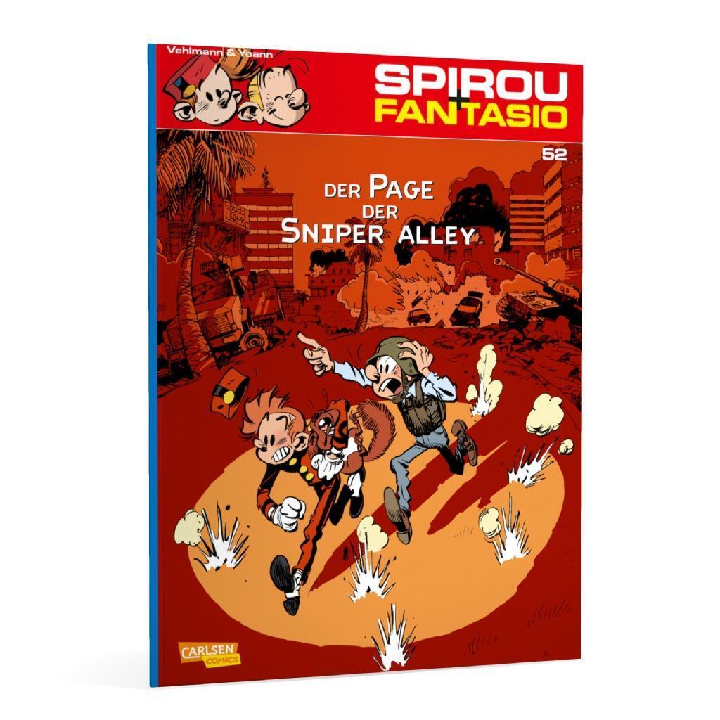 Bild: 9783551774620 | Spirou &amp; Fantasio 52: Der Page der Sniper Alley | Fabien Vehlmann