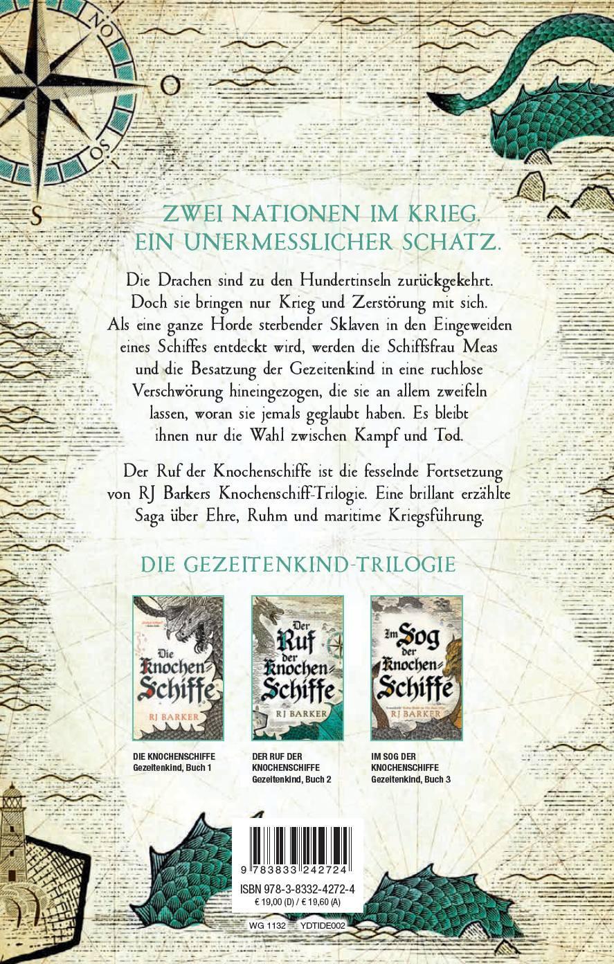 Rückseite: 9783833242724 | Der Ruf der Knochen-Schiffe | Rj Barker | Taschenbuch | 640 S. | 2022