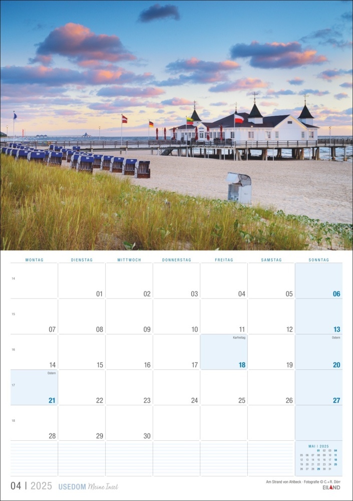 Bild: 9783964023490 | Usedom ...meine Insel Kalender 2025 | Kalender | 13 S. | Deutsch