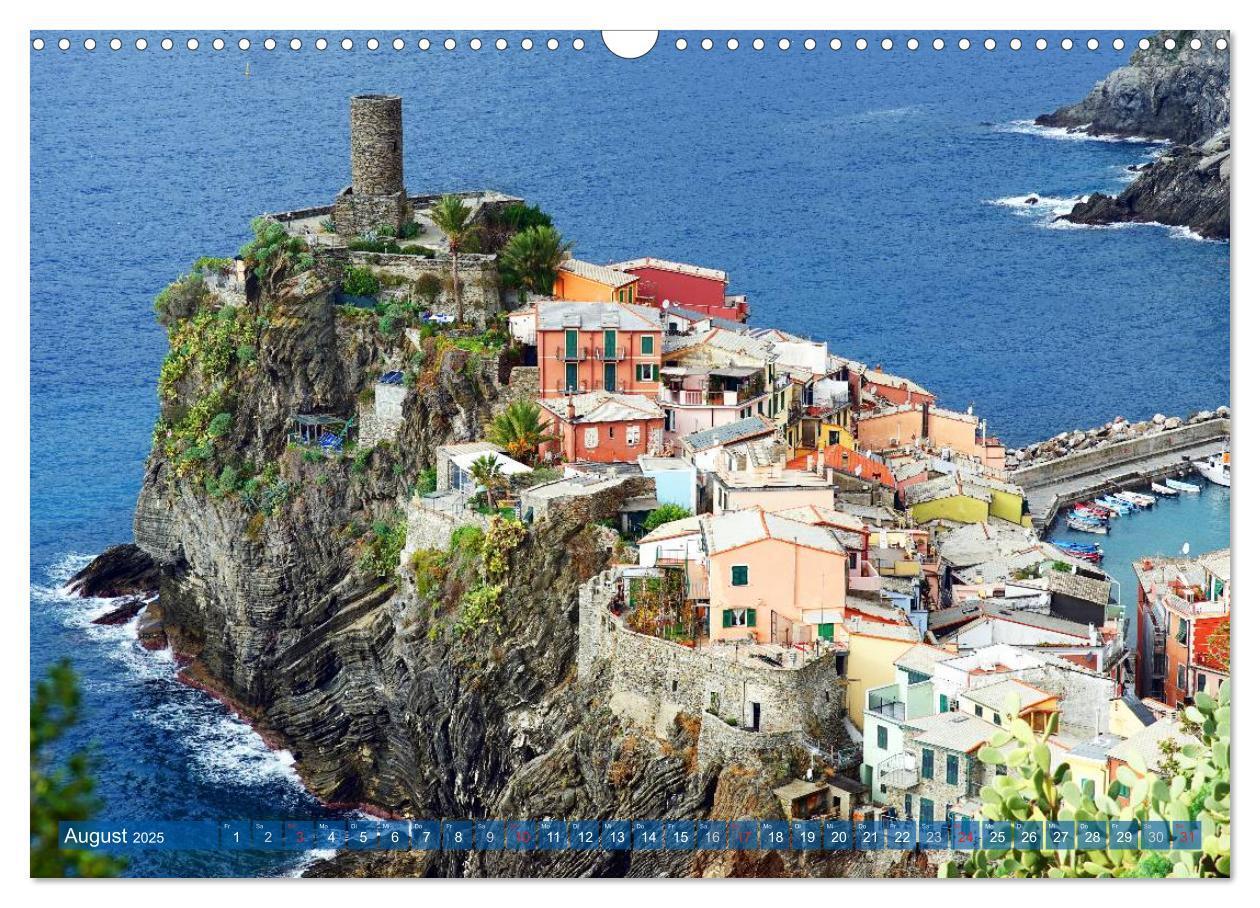 Bild: 9783435493470 | Wege durch die Cinque Terre (Wandkalender 2025 DIN A3 quer),...