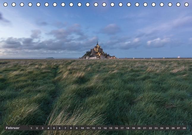 Bild: 9783660581997 | Ein Tag am Mont Saint Michel (Tischkalender immerwährend DIN A5 quer)