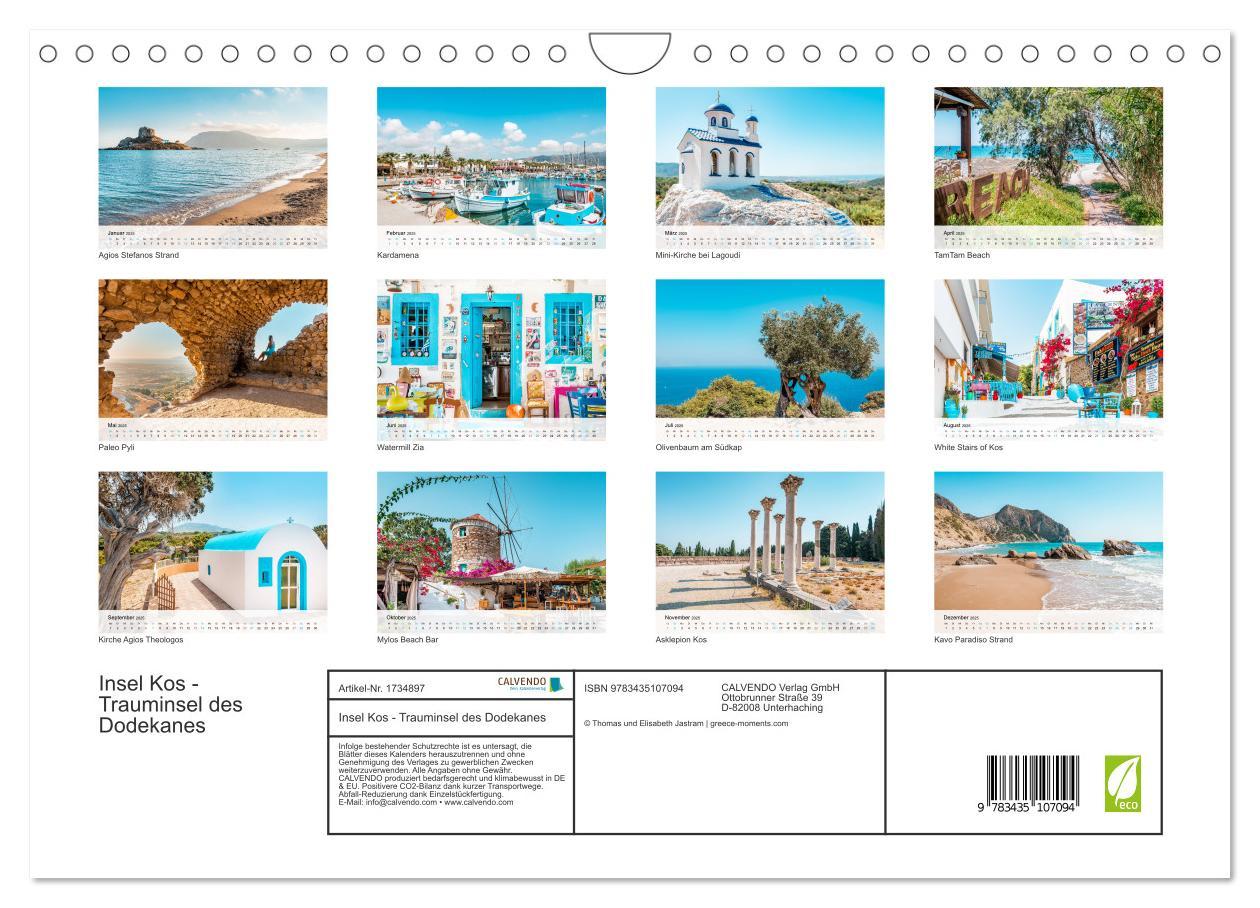 Bild: 9783435107094 | Insel Kos - Trauminsel des Dodekanes (Wandkalender 2025 DIN A4...