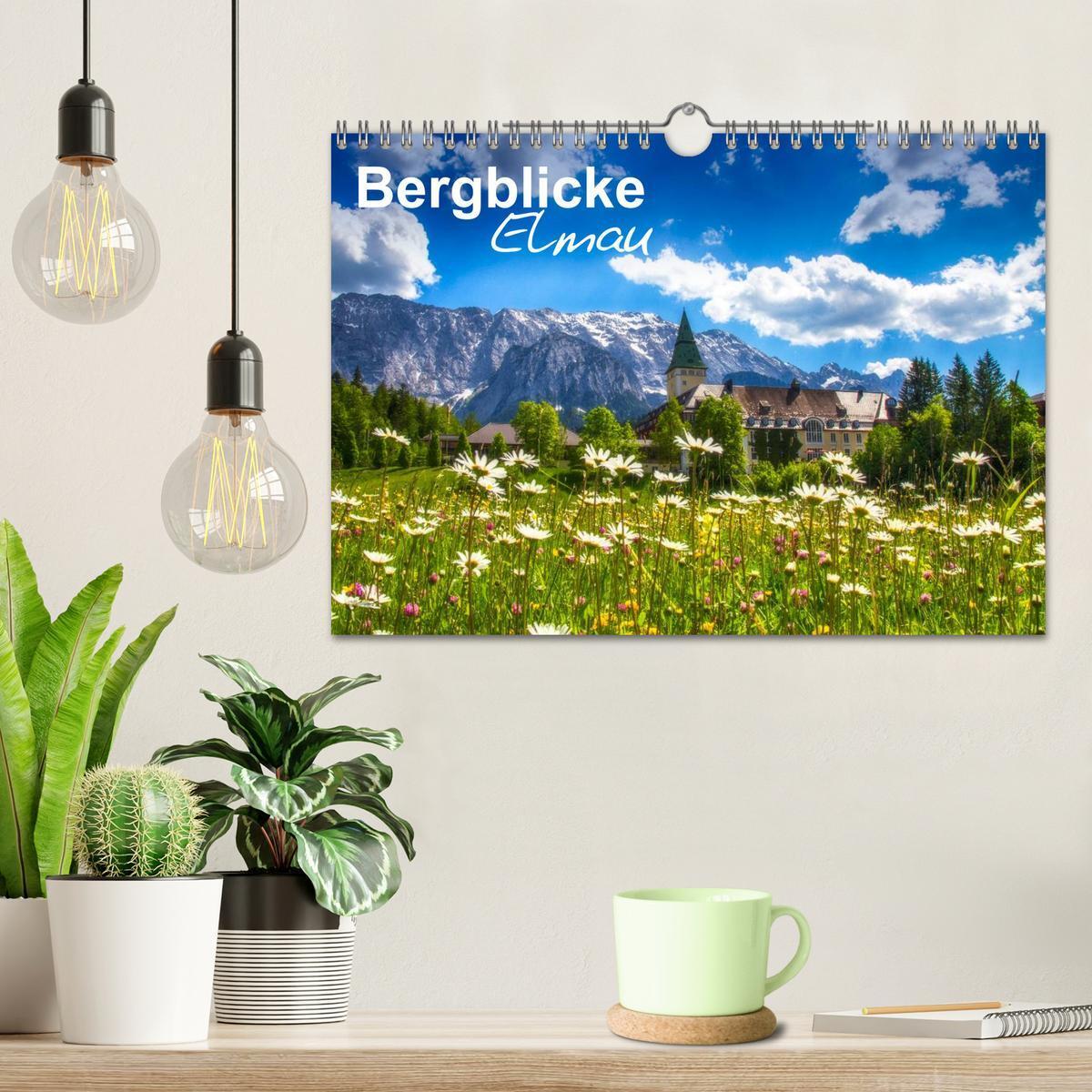 Bild: 9783435612178 | Bergblicke - Elmau (Wandkalender 2025 DIN A4 quer), CALVENDO...