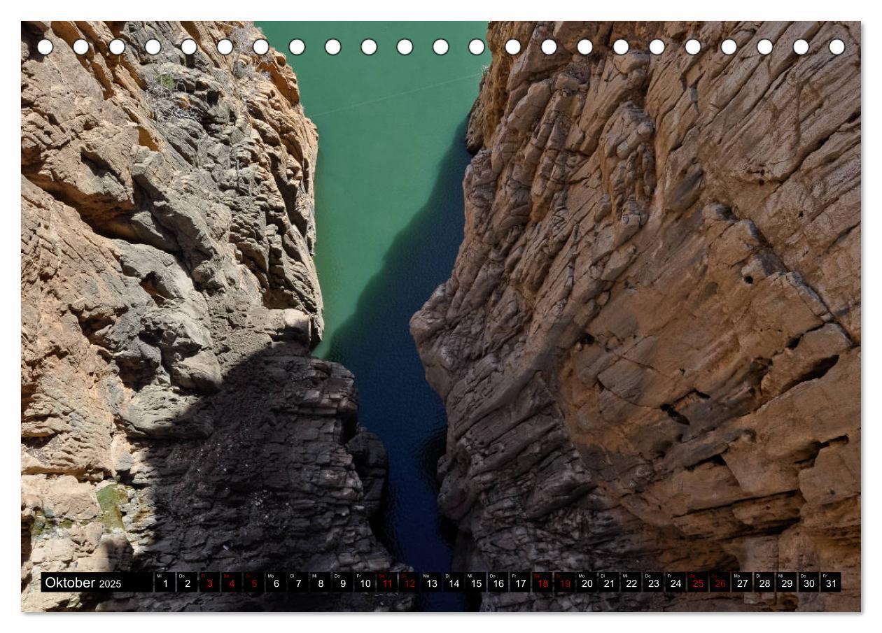 Bild: 9783435404520 | El Caminito del Rey (Tischkalender 2025 DIN A5 quer), CALVENDO...