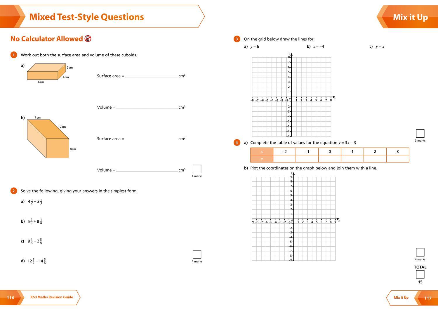 Bild: 9780008551445 | Ks3 Maths Foundation Level All-In-One Complete Revision and...