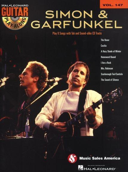 Cover: 9781458414908 | Simon &amp; Garfunkel - Guitar Play-Along Vol. 147 Book/Online Audio