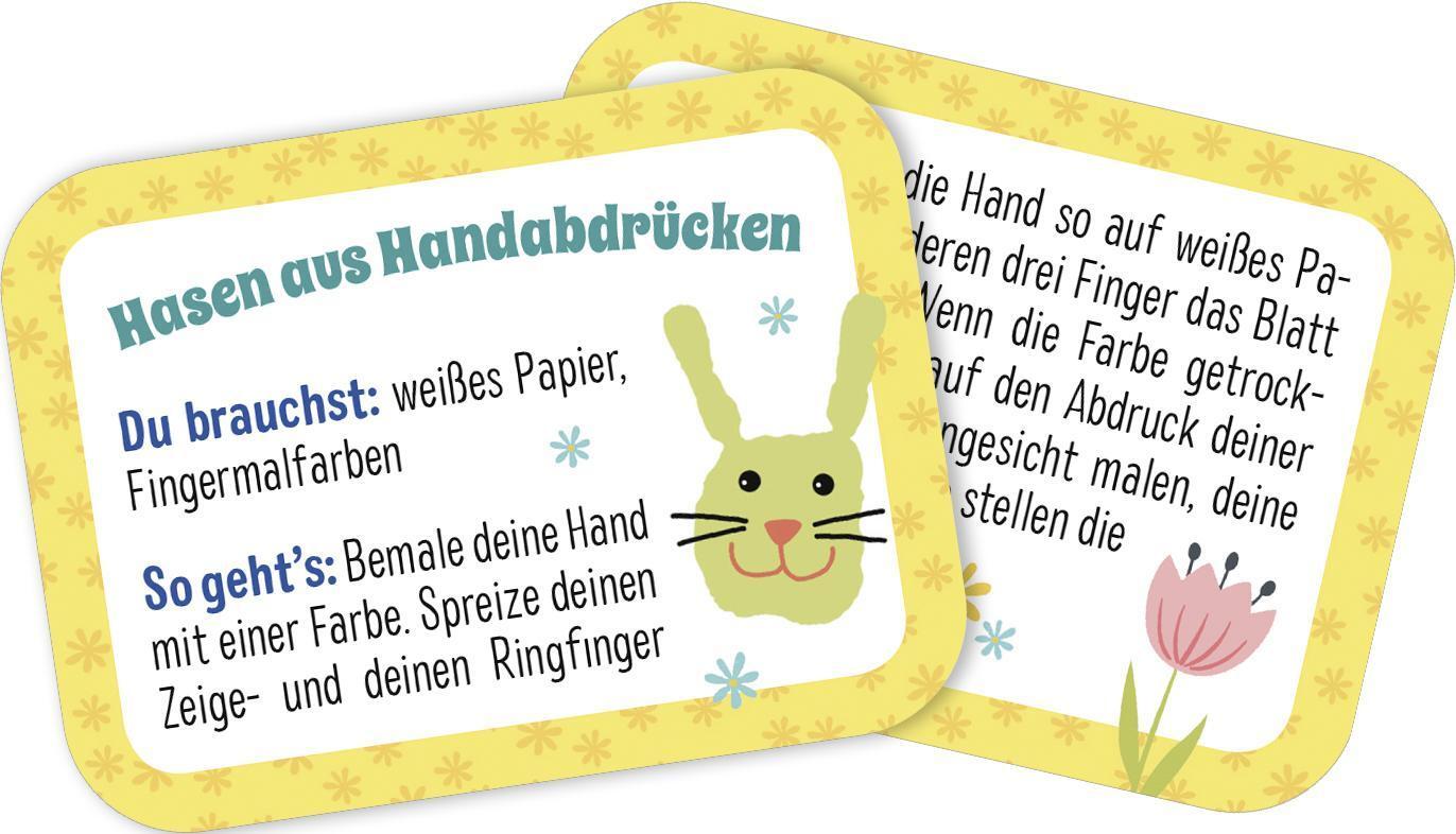 Bild: 4260308345043 | 25 bunte Ideen für die Osterzeit | Pattloch Verlag | Spiel | 25 S.