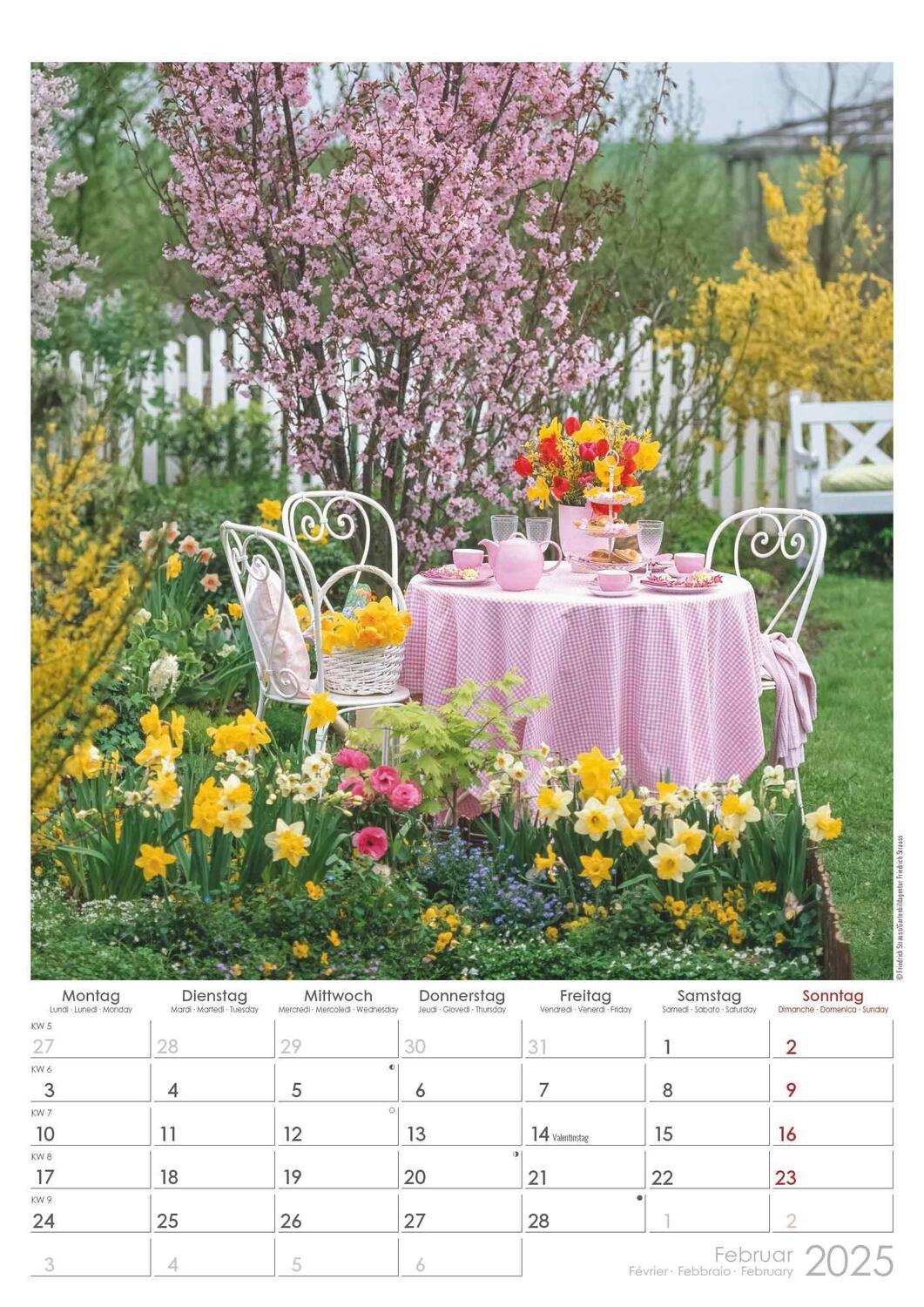 Bild: 4251732342005 | Traumgärten 2025 - Bildkalender A3 (29,7x42 cm) - Beautiful Gardens...