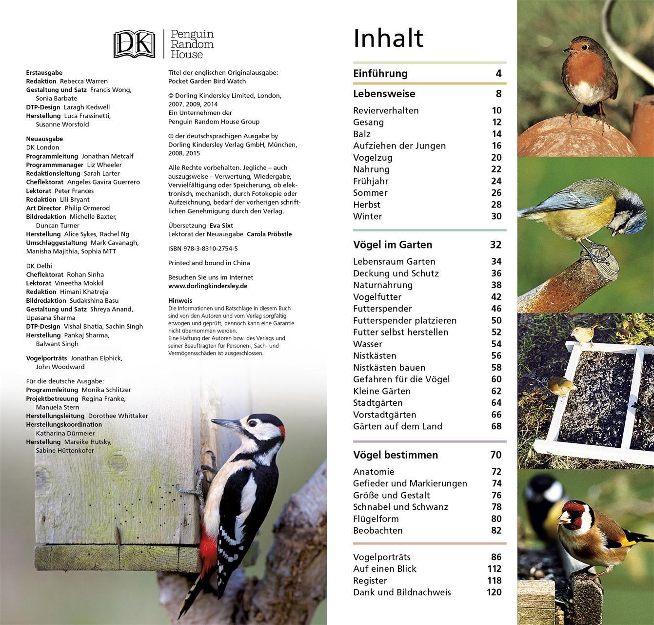 Bild: 9783831027545 | Gartenvögel beobachten und bestimmen | Mark Ward | Taschenbuch | 2015