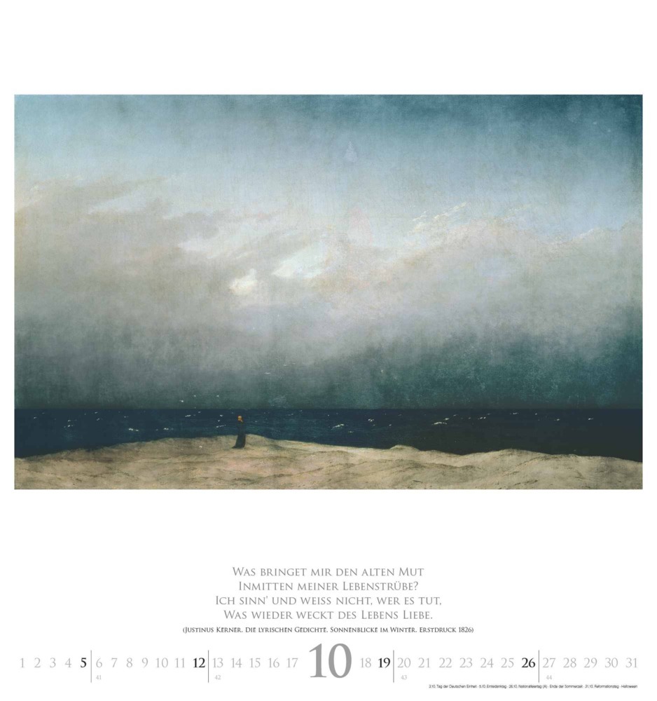 Bild: 4250809653211 | Caspar David Friedrich 2025 - Kunst-Kalender - Wand-Kalender - 45x48