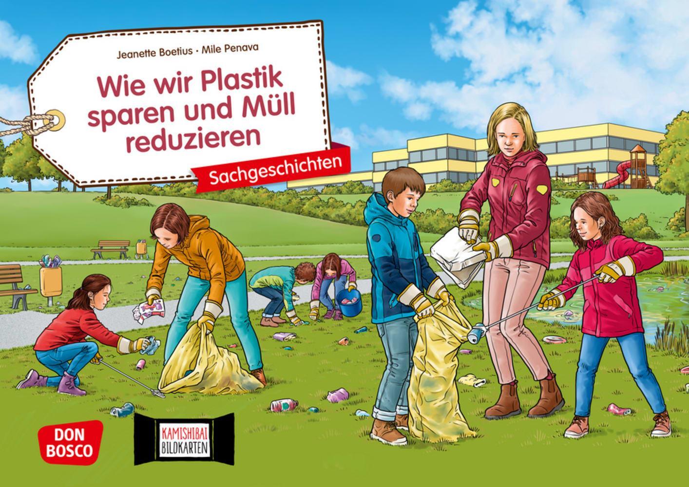 Cover: 4260179516368 | Wie wir Plastik sparen und Müll reduzieren. Kamishibai Bildkartenset.