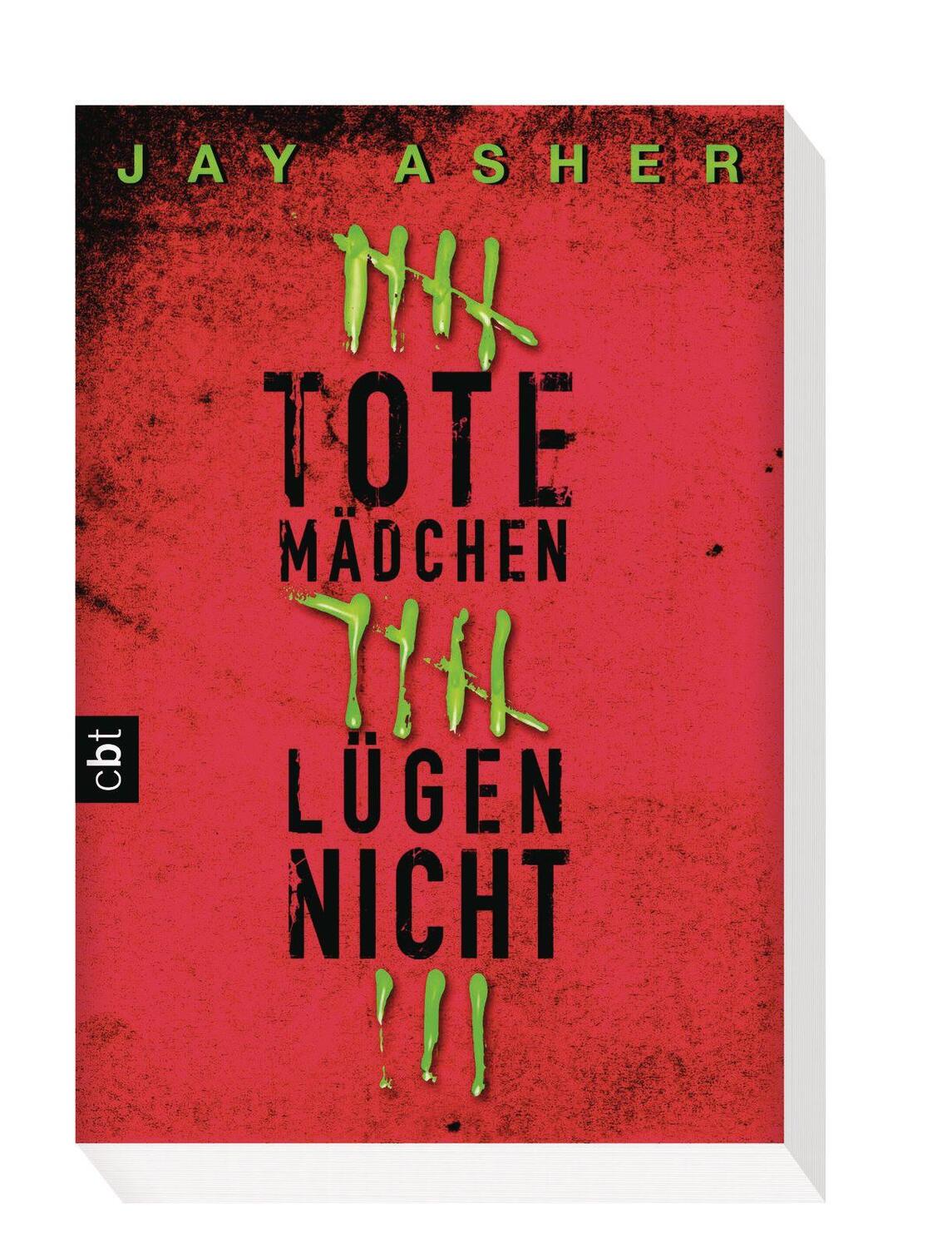 Bild: 9783570308431 | Tote Mädchen lügen nicht | Jay Asher | Taschenbuch | cbt Taschenbücher