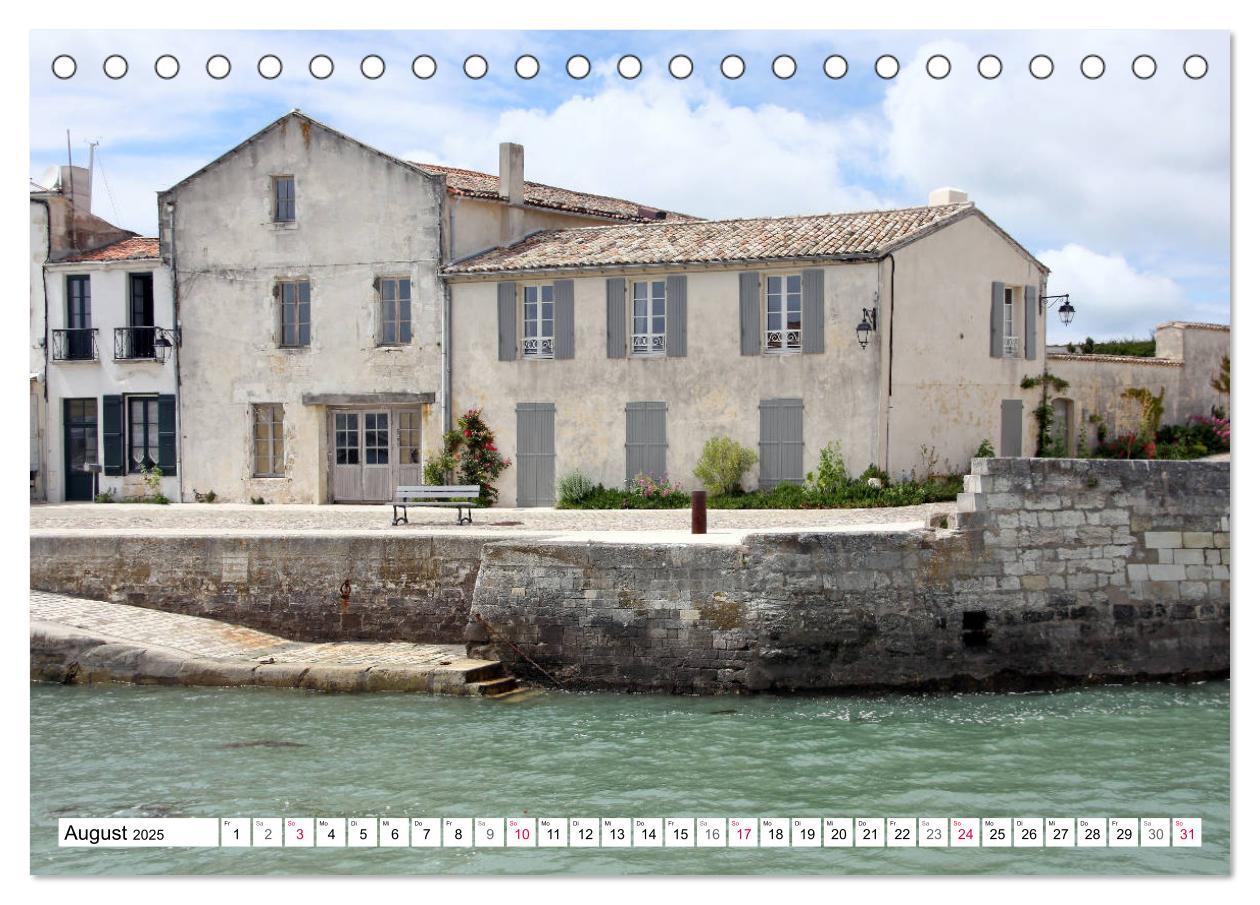 Bild: 9783435302796 | Île de Ré (Tischkalender 2025 DIN A5 quer), CALVENDO Monatskalender