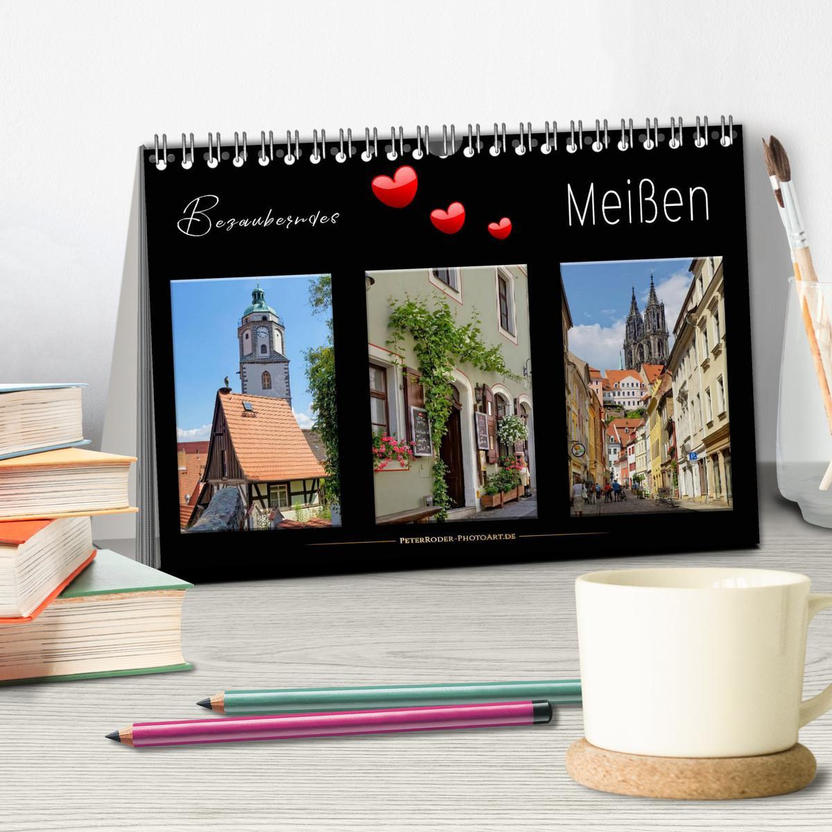 Bild: 9783435313143 | Bezauberndes Meißen (Tischkalender 2025 DIN A5 quer), CALVENDO...