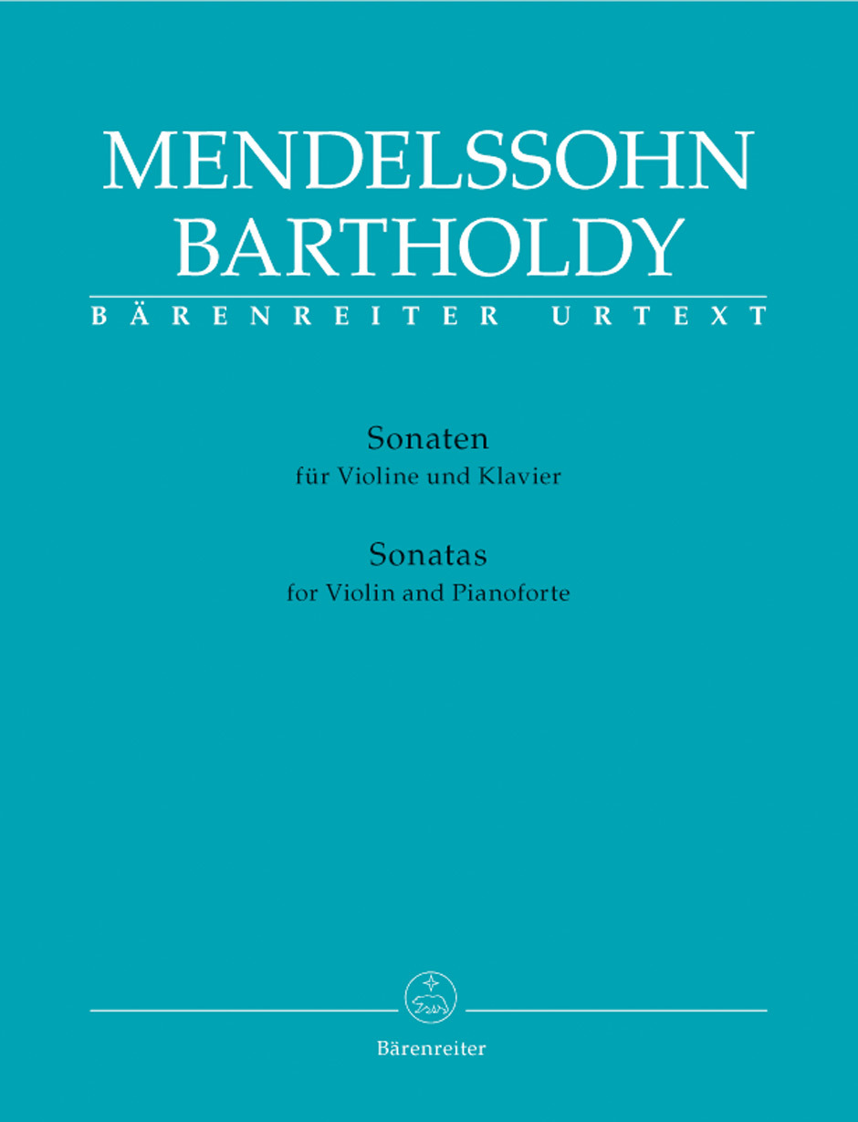 Cover: 9790006532995 | Sonaten | Felix Mendelssohn Bartholdy | Bärenreiter Urtext | Buch