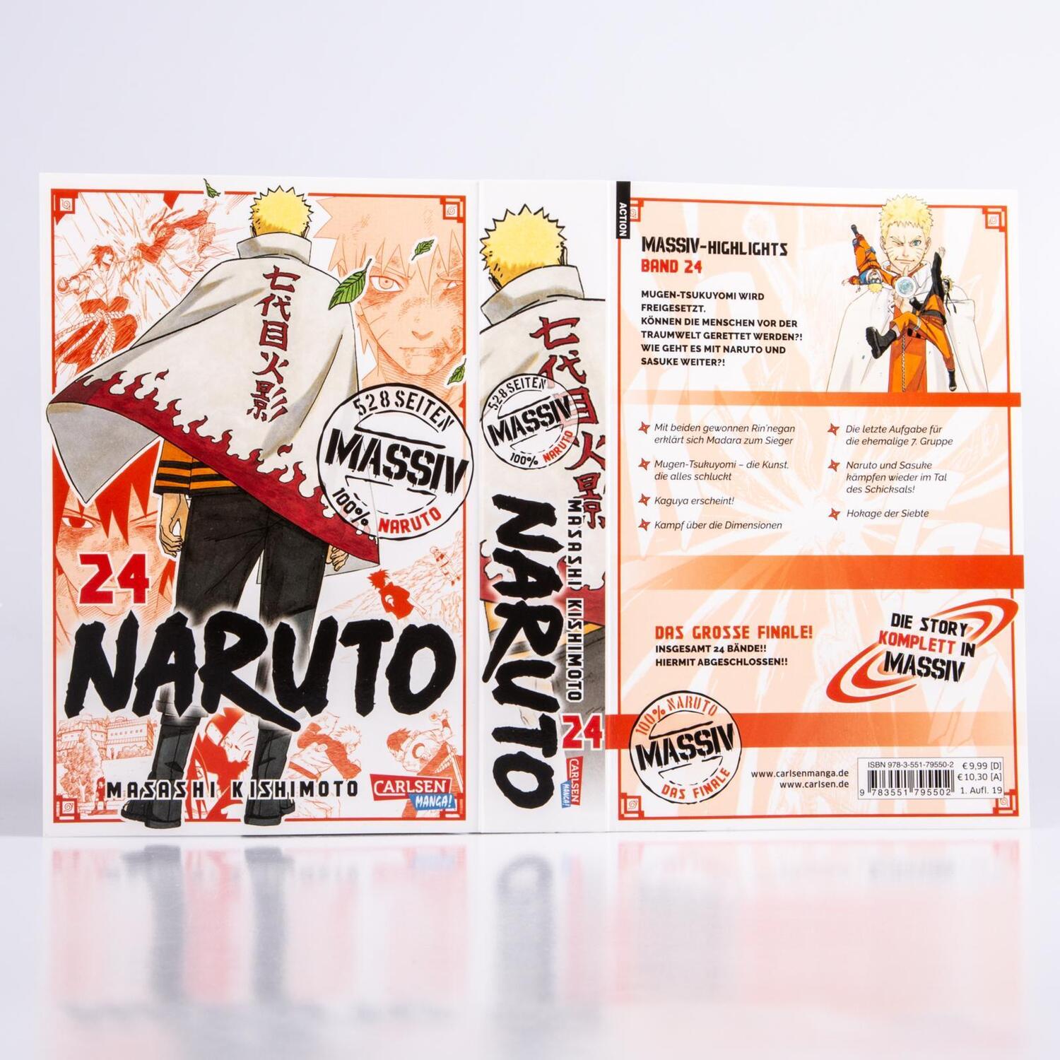 Bild: 9783551795502 | NARUTO Massiv 24 | Masashi Kishimoto | Taschenbuch | NARUTO Massiv