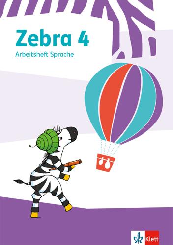 Cover: 9783122709822 | Zebra 4. Arbeitsheft Sprache | Arbeitsheft Sprache Klasse 4 | Buch