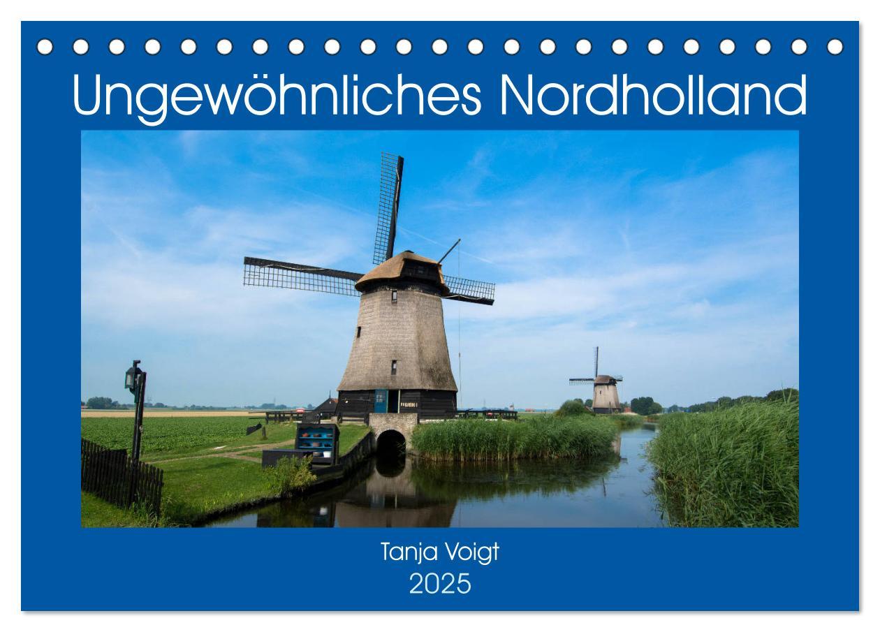 Cover: 9783435437238 | Ungewöhnliches Nordholland (Tischkalender 2025 DIN A5 quer),...