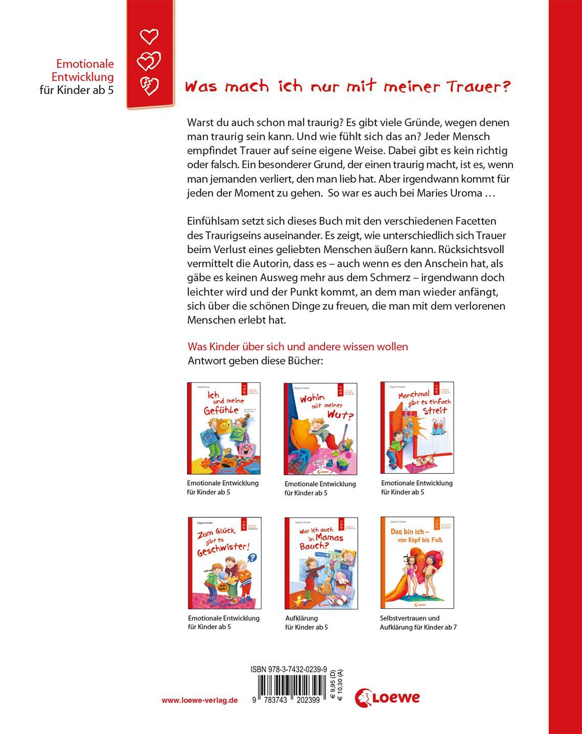 Rückseite: 9783743202399 | Was mach ich nur mit meiner Trauer? | Dagmar Geisler | Buch | 32 S.