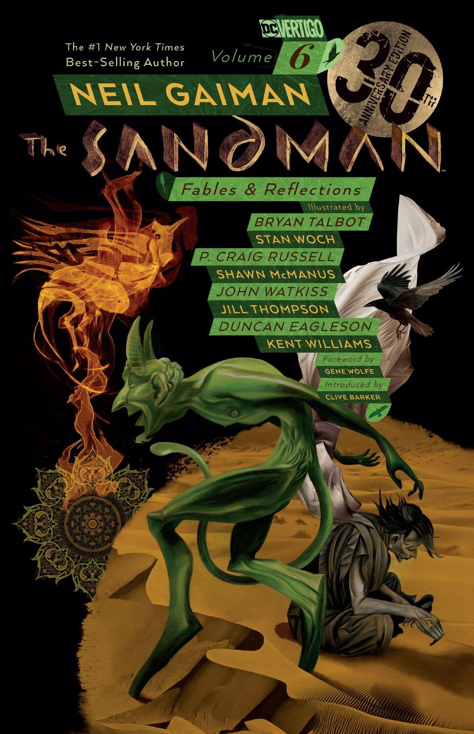 Cover: 9781401288464 | The Sandman Vol. 6: Fables &amp; Reflections. 30th Anniversary Edition