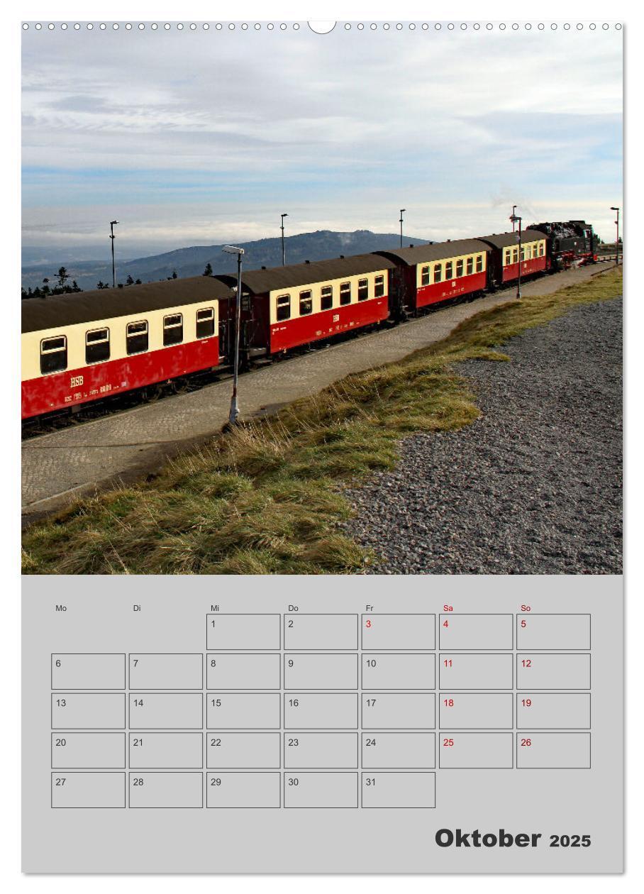 Bild: 9783383821301 | Brockenbahn - Terminplaner (hochwertiger Premium Wandkalender 2025...