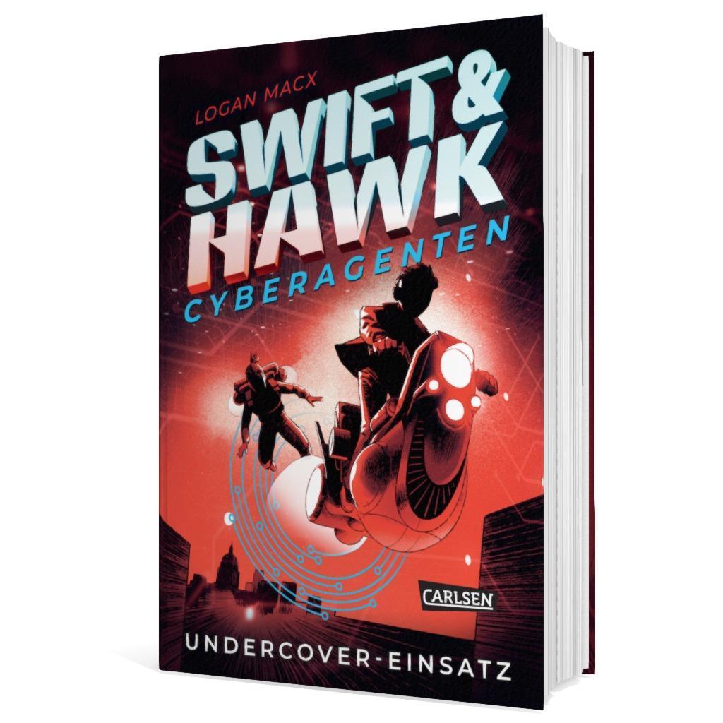 Bild: 9783551584786 | Swift &amp; Hawk, Cyberagenten 2: Undercover-Einsatz | Logan Macx | Buch