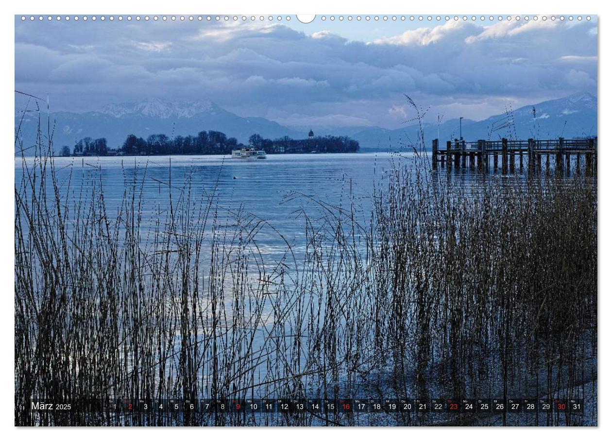 Bild: 9783435730896 | Stille Tage am Chiemsee (Wandkalender 2025 DIN A2 quer), CALVENDO...