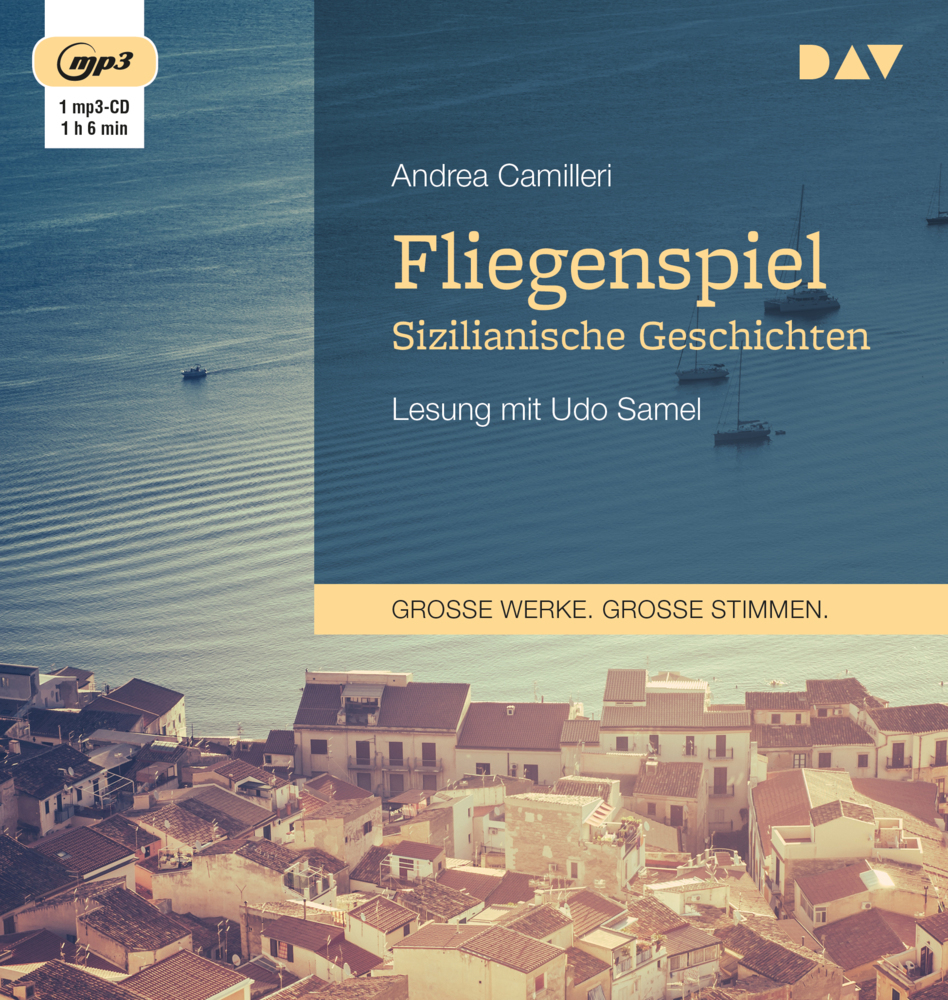 Cover: 9783742404237 | Fliegenspiel. Sizilianische Geschichten, 1 Audio-CD, 1 MP3 | Camilleri