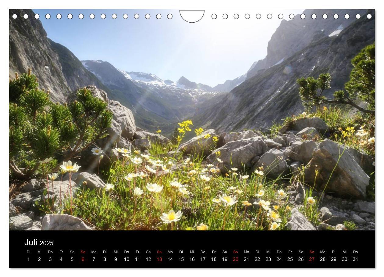 Bild: 9783435613595 | Bergblicke - Karwendel (Wandkalender 2025 DIN A4 quer), CALVENDO...