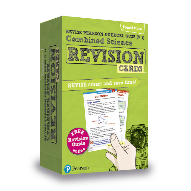 Cover: 9781292257341 | Pearson REVISE Edexcel GCSE Combined Science Foundation Revision...